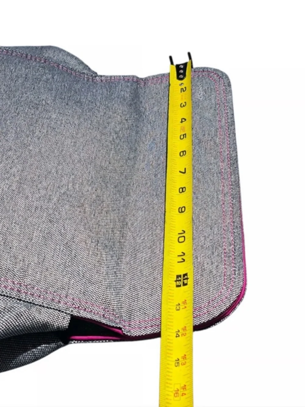 Dyson Supersonic Hair Dryer Travel Storage Bag Grey Pink Piping